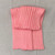 Hand-Knitted Chunky Light Pink Ribbed Scarf – Wide Knit Winter Scarf