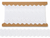 White Broderie Anglaise Trim 50mm Wide Decorative Eyelet Lace Edging for Sewing & Crafts.