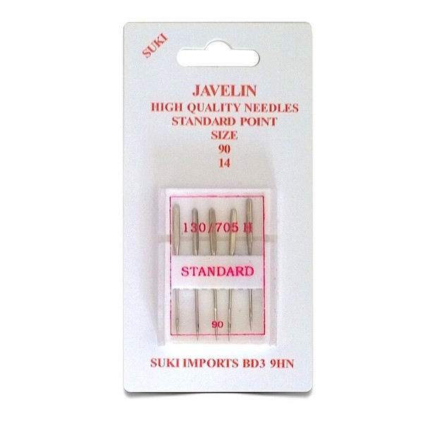 Javelin Assorted Domestic Sewing Machine Needles – Includes Size 14 (90)