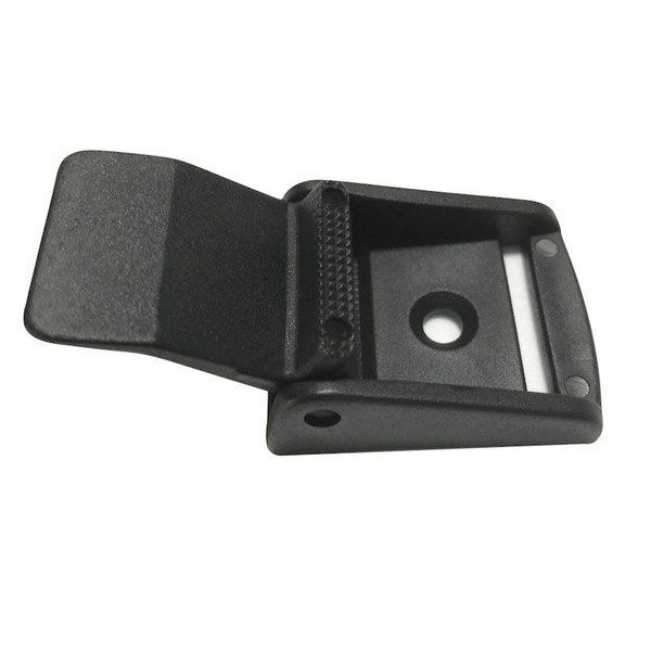 Black Heavy Duty Flap Buckle – Durable Strap Fastener