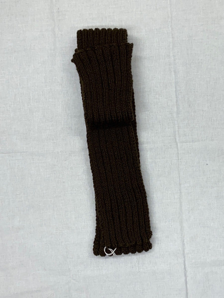 Hand-Knitted Chunky Black Ribbed Scarf – Wide Knit Winter Scarf