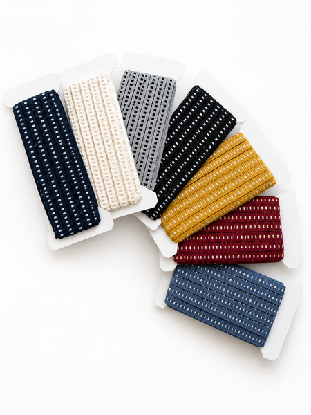 Cotton 8-Loop Gimp Braid Trim 14mm – Per Metre – British Made