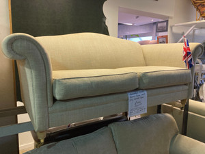 LAURA ASHLEY FABRIC 3 SEATER SOFA LAURA ASHLEY FABRIC 3 SEATER SOFA