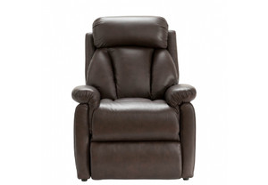 Georgia Power Recliner in Mahogany Grade B leather