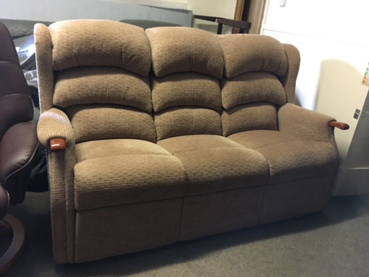 WESTBURY FABRIC 3 SEATER SOFA