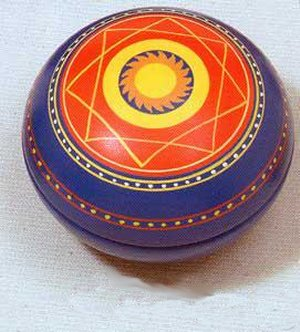 Cosmic Sun Trinket Box