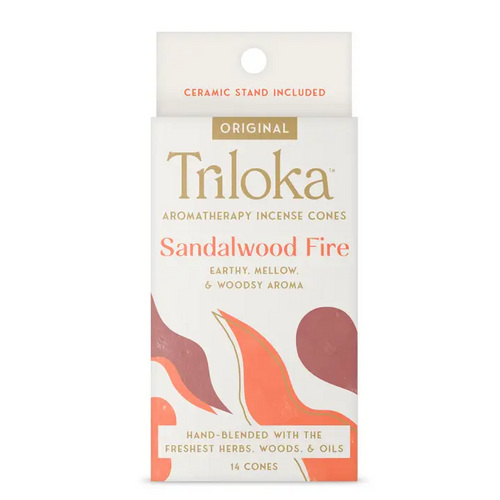 Triloka Sandalwood Fire Musk Cones
