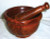 Wood Mortar and Pestle
