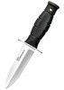 Cold Steel CS39LSAC Leatherneck Double Edge Mini 3.50 Fixed Plain 8Cr13MoV SS Blade3.25 Black Deep Checkered wDouble Quillon Guard KrayEx Handle Includes Sheath