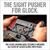 Real Avid AVGLOCKSP Master Sight Pusher  Glock Handgun Red