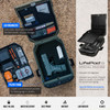VAULTEK LifePod 2.0 Secure Waterproof Travel Case Rugged Electronic Lock Box Travel Organizer Portable Handgun Case with Backlit Keypad (Spartan)
