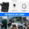 VAULTEK LifePod XR Series Biometric Weatherproof Locking Case Modular Interior Secure Rugged Portable Electronic LockBox with Backlit Keypad (Special Edition (Gunmetal))