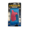 Hogue 61007 Rubber Bantam  Cobblestone Pink Rubber with Finger Grooves for SW J Frame with Round Butt