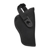 Allen Cortez Outside Waistband Holster Fits Medium Frame Semi-Auto's with 3-4" Barrels Nylon Construction Snap Closure Matte Finish Black Right Hand 44801