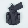 Bravo Concealment BCA OWB Concealment Holster 1.5" Belt Loops Fits Glock 19/19X/23/32/45 Left Hand Black Polymer Does not fit Glock Gen 5 40SW BC10-1005