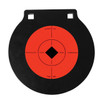 Birchwood Casey 47608 World of Targets Double Hole 6 BlackOrange AR500 Steel Circle wCrosshair  Diamond Hanging