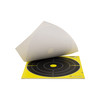 EZ Aim Splash Reactive Paper Shooting Targets, Bullseye, Peel Away Target Pad, 12.5" Square, 30-Pack, Black/Chartreuse