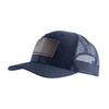 Magpul MAG1212410 Standard Trucker Hat Navy Adjustable Snapback OSFA Structured Leather Patch