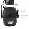 Howard Leight R02524 Impact Sport Electronic Muff 22 dB Over the Head GrayBlack Adult 1 Pair
