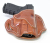 1791 Gunleather BH21CBRR BH2.1 OWB 2.1 Classic Brown Leather Belt Loop Fits S&W M&P Shield/Springfield XD/Glock 17