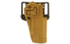 Blackhawk 410503CT-R Serpa CQC Holster Colt 1911 RH Tan Matte Finish w/BL and Paddle