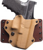 Blackpoint Tactical Leather Wing OWB Holster Fits Glock 19/23/32, Right Hand, Coyote (BPT100203)