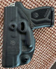 Crucial Concealment Covert IWB Inside Waistband Holster Ambidextrous Kydex Black Fits Ruger LCP/LCP II 1023