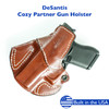 DeSantis Gunhide 028TA21Z0 Cozy Partner  Belt Tan Leather Belt Loop Fits 1911 45 Belt 1.50 Wide Right Hand