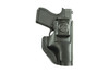 DeSantis Gunhide 031BAU7Z0 Insider  IWB Black Leather Belt Clip Fits SW Bodyguard 380MP Bodyguard wCT Laser Right Hand