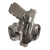 DeSantis Gunhide 086BAE1Z0 Mini Slide  OWB Black Leather Belt Slide Compatible wMost Glock Belt 1.75 Wide Right Hand