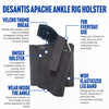 DeSantis Small Frame Revolver Apache Ankle Holster
