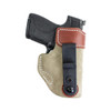 DeSantis Gunhide 106NAI4Z0 SofTuck  IWB Brown Suede Belt Clip Fits SW MP Shield 940 Right Hand