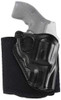 Galco AG160B Ankle Glove  Size Fits Ankles up to 13 Black Leather Hook  Loop Fits SW J Frame Fits Charter Arms Undercover Right Hand