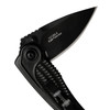Kershaw Spoke (1313BLK); Pocket Knife with 2-In. Steel Blade and All Steel Handle, Both with Black-Oxide Finish; SpeedSafe Assisted Opening, Flipper, Secure Liner Lock, Reversible Pocketclip; 3.1 OZ.