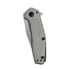 Kershaw Cathode Pocket Knife (1324), 2.25-inch 4Cr14 High-Performance Steel Blade, Stonewashed Finish, Cold Forged Stainless Steel Handle, SpeedSafe Opening, Frame Lock, Reversible Pocket Clip, 2.7 OZ , Silver
