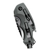 Kershaw 8720 Shuffle DIY 2.40 Folding Drop Point Plain Black Oxide 8Cr13MoV SS Blade Gray GlassFilled Nylon Handle Includes Pocket Clip