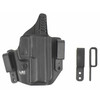 L.A.G. Tactical Inc. L.A.G. Defender Inside the Waistband Holster Fits Springfield Hellcat Pro Kydex Matte Finish Black Right Hand 3057