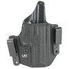 L.A.G. TACTICAL, INC Defender Series, OWB/IWB Holster, Fits H&K VP9, Kydex, Right Hand, Black Finish, one Size (9026)