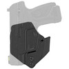 Mission First Tactical Minimalist Inside Waistband Holster Ambidextrous Black Fits Ruger Max-9 Kydex H2RUMX9AIWBM