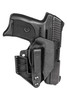 Mission First Tactical H2RUEC9AIWBM Minimalist Holster IWB Black Polymer Belt Clip Fits Ruger EC9EC9sLC9LC9s Ambidextrous