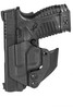 Mission First Tactical H2SFXDSAIWBM Minimalist Holster IWB Black Polymer Belt Clip Fits Springfield XDS 940 3.30 Barrel Ambidextrous