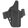Raven Concealment Systems Perun OWB Holster 1.5" Belt Loops Fits Glock 17 Ambidextrous Black Polymer PXG17
