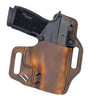 Versacarry G3BRN Guardian Holster OWB RH Size 3 (Sub Compact) Distressed Brown - BBL up to 4"