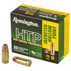 Remington Ammunition 28295 HTP  9mm Luger 147 gr 990 fps Jacketed Hollow Point JHP 20 Round Box