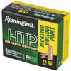 Remington Ammunition 28293 HTP  9mm Luger P 115 gr 1250 fps Jacketed Hollow Point JHP 20 Round Box