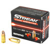 Ammo Inc 9124TMCSTRKRED Streak Visual (RED) 9mm Luger 124 gr Total Metal Jacket 20 Per Box