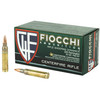 Fiocchi 223A Range Dynamics  223 Rem 55 gr 3240 fps Full Metal Jacket BoatTail FMJBT 50 Round Box
