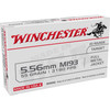 Winchester Ammunition M193 556NATO 55 Grain Full Metal Jacket 20 Round Box WM193K