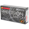 Barnes Bullets 30818 Precision Match  308 Win 175 gr Open Tip Match Boat Tail 20 Per Box 10 Cs