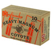 Hornady 86224 Heavy Magnum Coyote 12 Gauge 3 1 12 oz 1300 fps NickelPlated 00 Buck Shot 10 Round Box